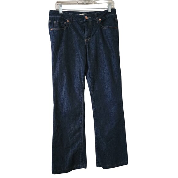 Cabi Womens Dark Wash Bootcut Jeans Size 6 - Picture 1 of 6